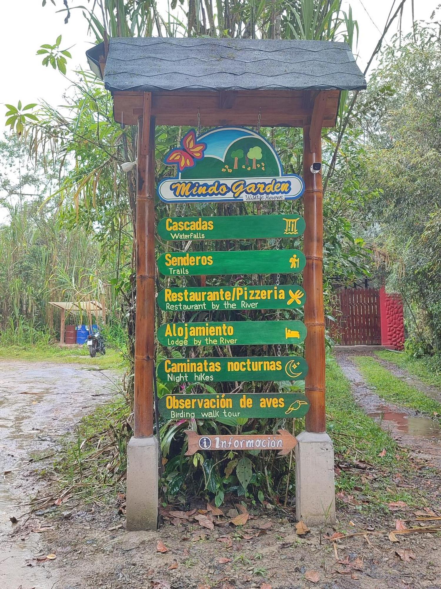 Mindo Garden Lodge And Wildlife Reserve Buitenkant foto